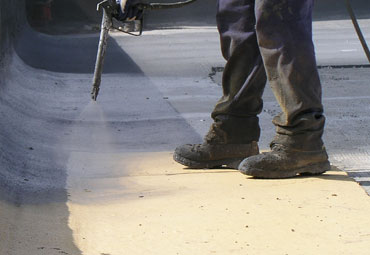 Coating systems over Ann Arbor spray foam roof systems